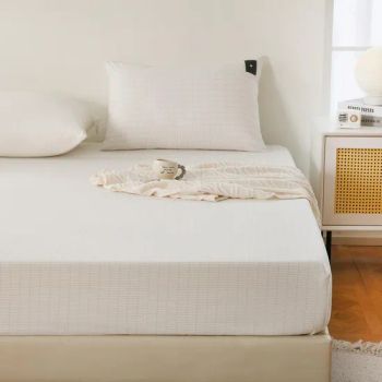 Cotton Bed Bug Fitted Sheet Mattress Cover Waterproof Mattress Protector - Suzhou Amradield Co., Ltd. - China