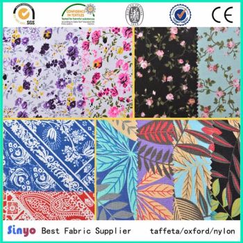12A Cotton Canvas Custom Printed Fabric for Bags Yarn 10s Width 58/59" Origin China Density 46*28 Technics Woven Model NO. - Shanghai Sinyo Import & Export Co., Ltd. - China