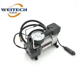S-602 12V 30LMin 150psi 30mm Cylinder Auto Tire Compressor With 2Noz 1Needle - Zhejiang Weitech Co., Ltd. - China