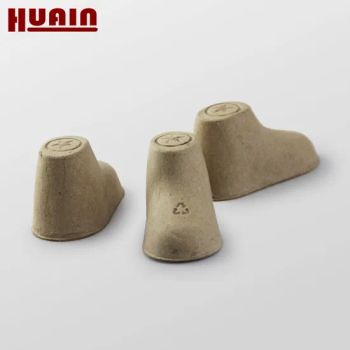 Eco Friendly Pulp Molded Paper Shoe Parts Recycled Cardboard Pulp Shoe Tree - Shanghai Huain Industrial Co., Ltd. - China