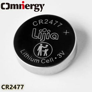 Non Rechargeable Omnergy China Coin Cell Button Battery Cr2450 Cr2032 Cr2025 Cr2016 Cr1632 Cr1225 Cr1220 Cr2477 Lithium Battery - Yichang Power Glory Technology Co., LTD. - China