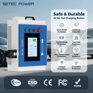 SETEC POWER Excellent Performance 10kW-41kW Portable Free Installation Electric Vehicle Charging Station with Global Certificate - Shenzhen SETEC Power Co., Ltd. - China