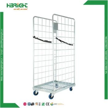 Warehouse Logistics Storage Wire Supermarket Roll Cage - Suzhou Highbright Enterprise Limited - China