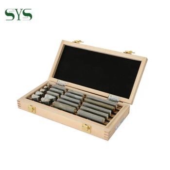 Wholesaler 32PCS/Set 0 Grade HSS Gauge Block Sets Inspection Slip Gage Block - Dongguan SYS Industrial Co., Ltd. - China