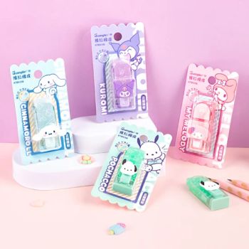 Sanrio Push-Pull Eraser Cartoon Cute Environmental Eraser - 4.3/5 - China