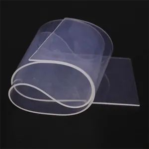 0 5mm 1mm 2mm 3mm Soft Touch Thin Food Grade Heat Insulation Resistant White Transparent Rubber Rolls Silicone Rubber Sheet - Nanjing Gubai Rubber & Plastic Co., Ltd. - China