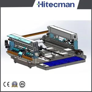 High Speed 4200mm Glass Double Edging Machine Compatible with Cutting, Drilling, Washing, Printing, Tempering, Laminating, Engraving, Sandblasting - Foshan Puli Technologies Co., Ltd. - China