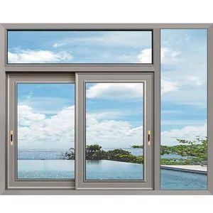 Jmd Hot-Sale Commercial Aluminum Windows with SGS Style Modern Model NO. THB-55 Trademark JMD/OEM HS Code 761010000 Security Rating - JMD Machinery Co., Ltd. - China