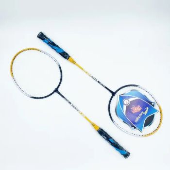 High Quality Iron Alloy Badminton Racket Cheap Badminton Racket Racquets Set - Dmantis Sports Goods Co., Ltd. - China