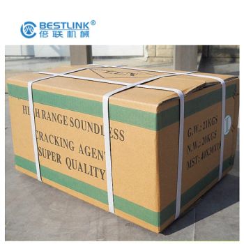 Splitstar High Quality Expansive Mortar for Concrete Mark Splitstar HS Code 25221000 Model NO. SPLITSTAR Cracking Time - Xiamen Bestlink Factory Co., Ltd. - China