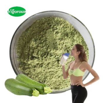 Good Flavor Pure Natural Zucchini Juice Powder Fruit MOQ 1kg Type Powder Form Powder State Powder Model NO. 25: 1 Grade Food - Changsha Vigorous-Tech Co., Ltd. - China