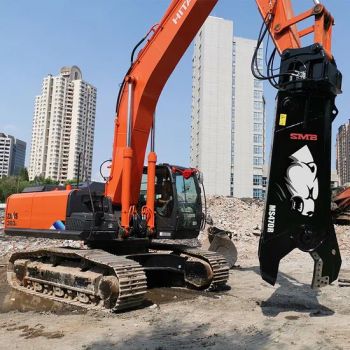 Excavator Hydraulic Shears with Powerful Cutting Force Are Suitable for Scrap Steel Cutting and Recycling. - Moken Industrial (Shanghai) Co., Ltd. - China