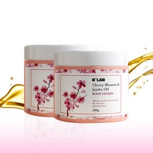 OEM Private Label Cherry Blossom and Jojoba Oil Body Cream Qty/CTN 48 Form Lotion Origin China Gender Female Service OEM - Guangzhou Beaver Cosmetic Co., Ltd. - China