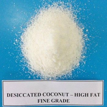 Fine High Fat Desiccated Coconut Color Natural White Fat Content 63% Min Type Fine - High Fat Particle Size 1 ÷ 3.5 Mm Moisture Content 3.0% Max - East Agro Vietnam - Vietnam