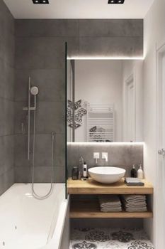 Bathroom Renovation Service Location/City Delhi NCR 3D Interior Design Available Yes Interior Designs/Styles Modern, - Archetive Projects - India