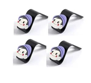 Smart Car Hook Organizer for Handbags, Coats, and Gear Origin China Material ABS Logo Available Net Weight 24G Feature - Changsha Youngspeed B&T CO., LTD. - China