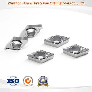 Cemented Carbide CNC Lathe Aluminum Indexable Inserts Coating CVD/PVD HS Code 8208101100 Quality Control Yes Type CNC Tool Parts - Zhuzhou Huarui Precision Cutting Tools Co., Ltd. - China