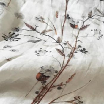 Soft Linen Viscose Fabrics Solids for Home and Clothing 7*7 Printed - Tongling Richeng Textile Printing & Dyeing Co., Ltd. - China