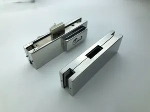 High Quality Frameless Glass Door Hardware Fitting Central Lock Cylinder Male and Female - Gaoyao Henslon Hardware Factory - China