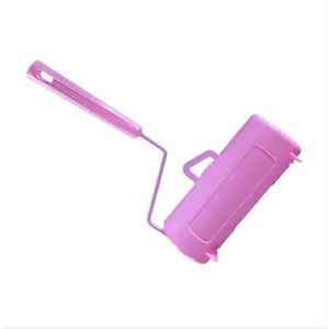 Custom Extendable Long Handle Large Adhesive 16cm 30 60 100 Sheets Tear Paper Sticky Mop Hair Floor Curtain Cleaning Lint Roller - Becky Co., Ltd - China