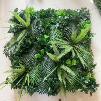 50*50cm Artificial Plants Flowers Green Grass Living Wall - Hebei Hepeng Import & Export Trade Co., Ltd. - China