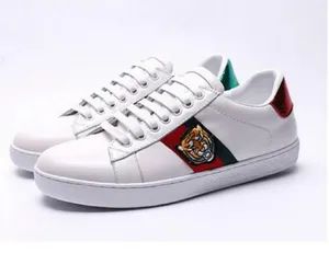 Mens Womens Casual Shoes Bee Genuine Leather Embroidery Lover Sneakers - Shenzhen Lu Liya E-Commerce Co., Ltd. - China