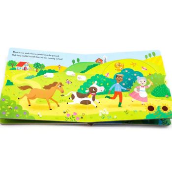 High Quality Books Childrens Custom Coloring Board Hardcover Children Cardboard Book Printing - Yiwu Jialan Package Co., Ltd. - China