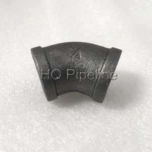 1 2 4 Inch Threaded Plumbing Pipe Fittings Malleable Iron Pipe Fittings - Qingdao HQ Import & Export Co., Ltd. - China