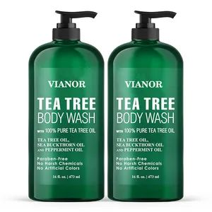Whitening Body Wash 100ml Exfoliating Moisturizing Shower Gel Deep Cleansing Fragrance OEM Wholesale Price - Shandong Vianor Pharma Co., Ltd. - China