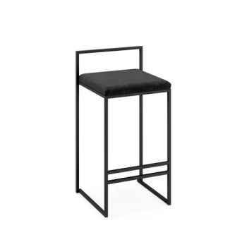 Modern Design Bar Stools Ergonomic Streamlined Polypropylene High Bar Stools - Bazhou Youmai Furniture Co., Ltd. - China