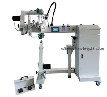 Straight and Horizontal Dual Arms Hot Air PVC Ventilation Ducting Hoses Welding Machine with Reinforced Metal Rings - Changzhou Huijian Machinery Co., Ltd. - China