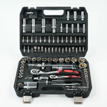 94PCS Chrome Vanidium Steel Socket Tools Set, Hand Tools - Hangzhou Sunlight Hardware Co., Ltd. - China