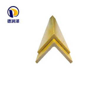 Beam Section Equal L Shaped Composite GRP Structural Fiberglass Pultruded Profiles FRP Angle Bar - Hebei Derunze Chemical Equipment Co., Ltd - China