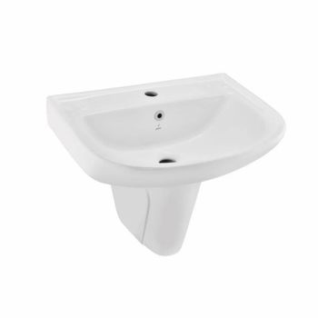 Ceramic Wash Basin, Wash Basin Type: Counter Top Baisn Shape Round Brand Hindware Design Type Simple Country of Origin Made in - Buildware Zone - India