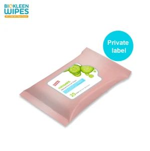 Biodegradable Women′ S Wet Facial Towelette Make up Tissue Organic Face Oil Nail Polish Feminine Non-Woven Makeup Remover Wipes - Hangzhou Biogen Hygiene Co., Ltd. - China
