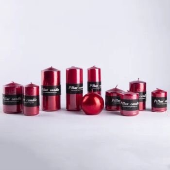 Candle Manufacturer Decorative Colorfull Large Candle Prayer Wax Tall Pillar Candles - Chemact (Liaoning) Petrochemicals Ltd. - China