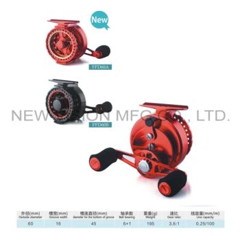 Fishing Accessories Fly Fishing Reels Origin China Quantity Top Sample Available Model NO. FFD60A/B Quality High - Zhejiang New Vision I. /E. Co., Ltd. - China