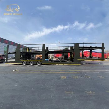 2 Axle 3 Axle 8 Bit Car Transport Hauler Car Carrier Truck Trailer - Shandong Benchi Heavy Industry Co., Ltd. - China