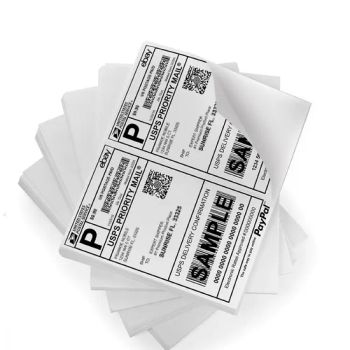 Coditeck 8.5X11 Laser Inkjet Half-Sheet Self-Adhesive Packaging Shipping Labels for Usps UPS FedEx - Hangzhou Coditeck Digital Co., Ltd. - China