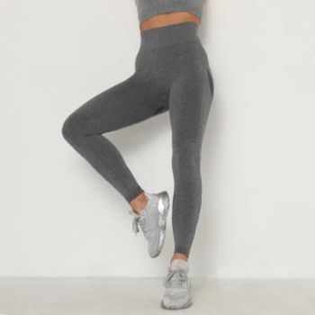 Women High Waist Seamless Workout Leggings Gym Butt-Lifting Yoga Pants Athletic Running Tights - Dongguan Ume Trade Co., Ltd. - China