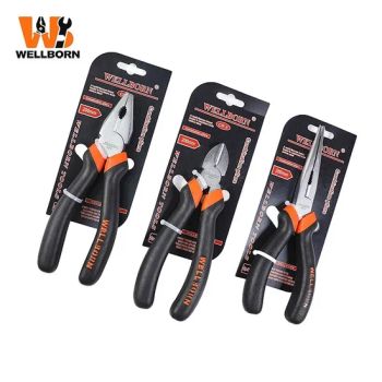 Impact Resistant a 012 Diagonal Steel Professional Plier for Agricultural Machinery Repair - Wellborn Tools - China