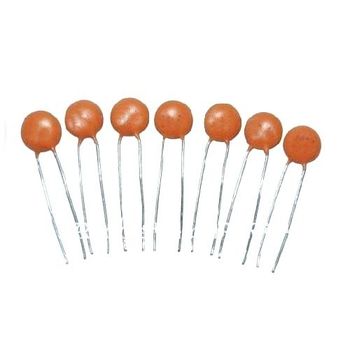 Ceramic Disc Capacitors Design Simple Finish Immaculate Service Life Long Durability Enhanced Performance Excellent Damage Resistance - Swastik Radio - India