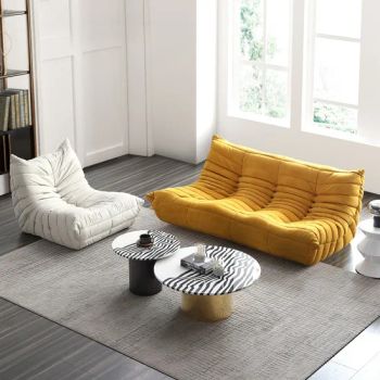 High Comfort MID-Century Sofas Office Lounge Area Hotel Lobby Ergonomic Sofas Combination Sofa - Foshan Axcellent Industry Co., Ltd. - China