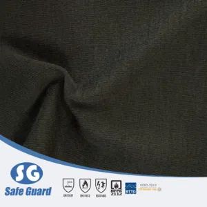 240GSM 100% Cotton Knit Flame Retardant Rib Fabric for Cuff & Collar - HENAN SAFE-GUARD CO., LTD. - China