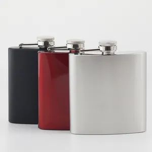6oz Hip Flask Capacity 6oz Specification 6oz Model NO. FZ01-6OZ Payment Terms: T/T HS Code 7323930000 Port: Ningbo, - Yiwu Xuna Trading Company - China