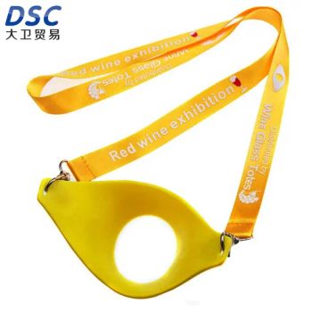 Red Wine Glass Set Lanyard Double Head Red Wine Glass Silk Screen Lanyard - DSC Xiamen Enterprise Pte Ltd. - China