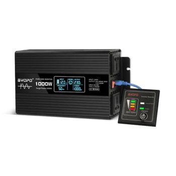 Factory Price 12V/24V/48V DC to AC 110V/120V/220V/230V/240V Car Inverters Converters 1000W/1500W/2000W/3000W/4000W/5000W Pure Sine Wave Solar Power Inverter - Hubei Volker New Energy Technology Co., Ltd. - China