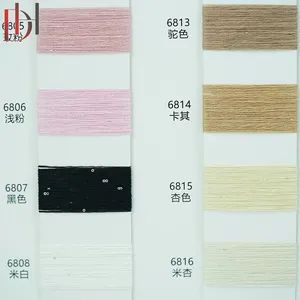 Factory Direct Supply Sequin Summer Cool Linen Yarn Evening Dress Fabric - Foshan Dihong Textile Co., Ltd. - China