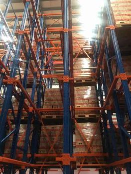 HD Warehouse Storage Drive in Racking Closed Open Height 5-15m Structure Rack Color Ral System Trademark HEGERLS HS Code - Hebei Woke Metal Products Co., Ltd. - China