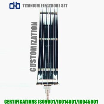 Titanium Electrode, Mmo Coated Titanium Anode for Sodium Hypochlorite Generator - CHB ELECTRONICS CO., LTD. - China
